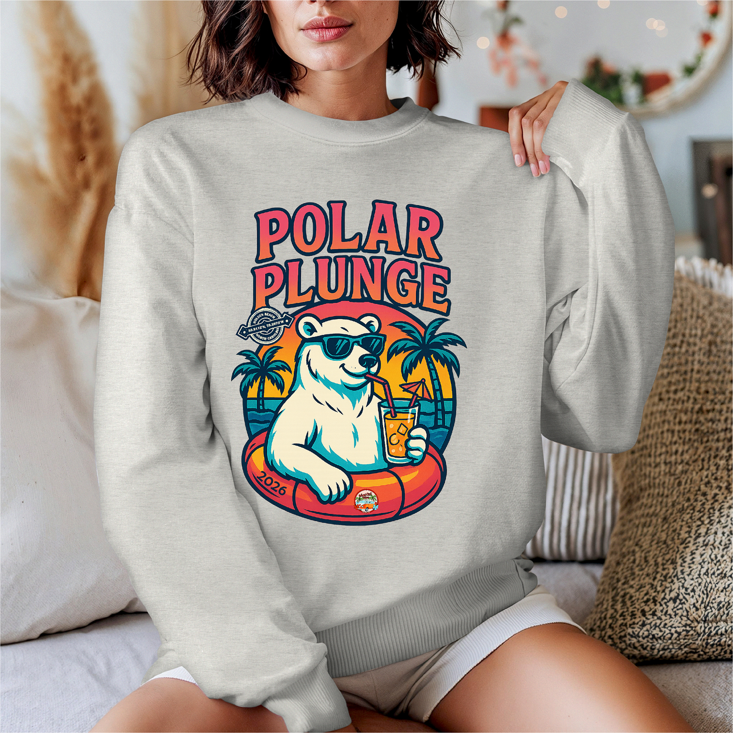 2026 Holden Beach Polar Plunge Sweatshirt