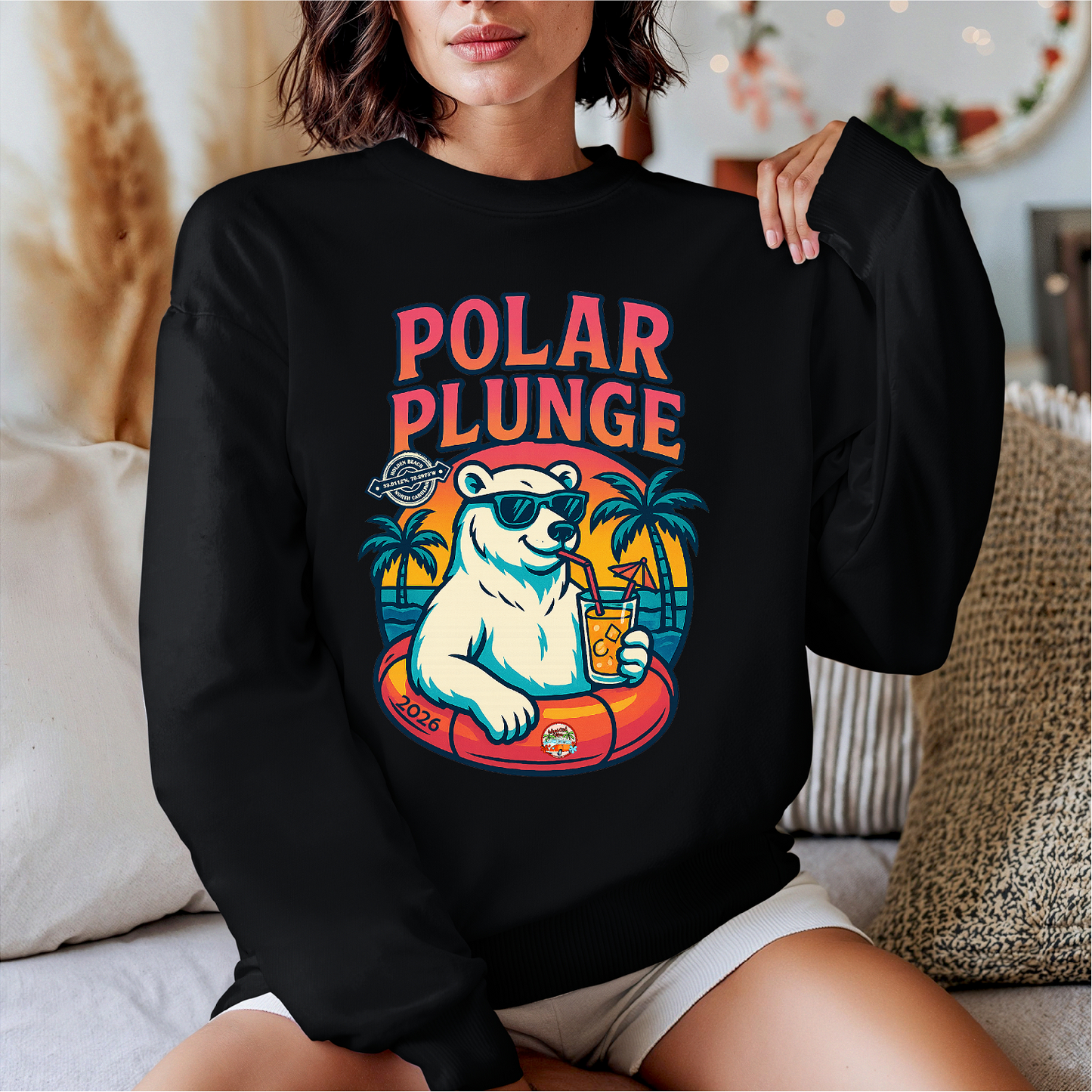 2026 Holden Beach Polar Plunge Sweatshirt