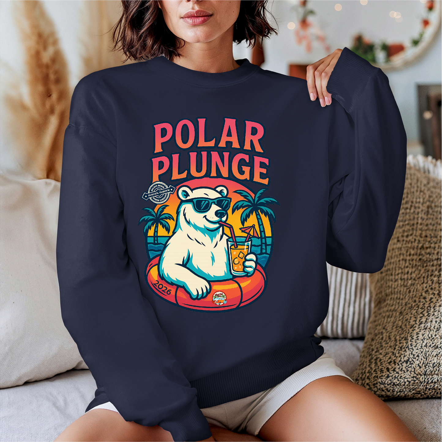 2026 Holden Beach Polar Plunge Sweatshirt