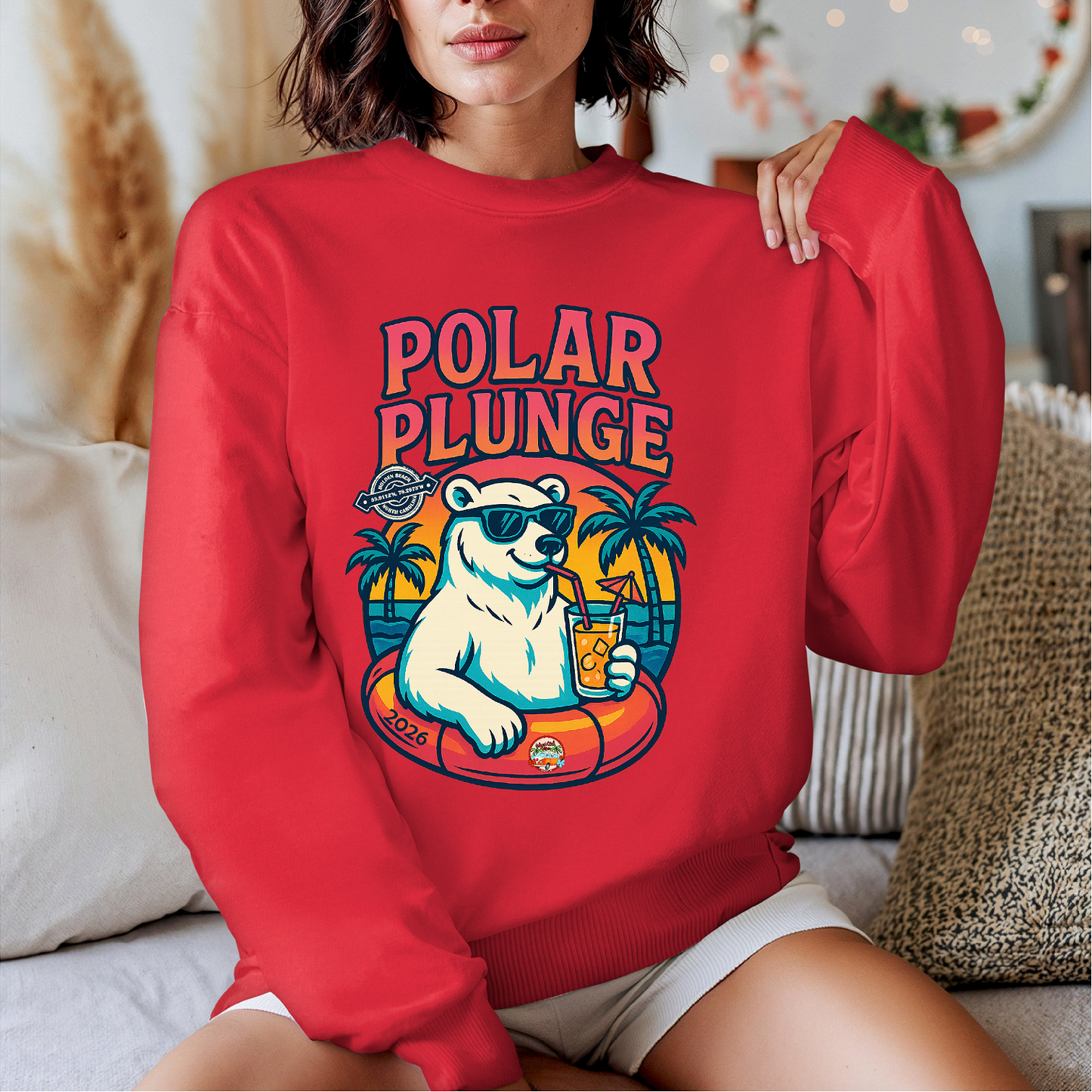 2026 Holden Beach Polar Plunge Sweatshirt