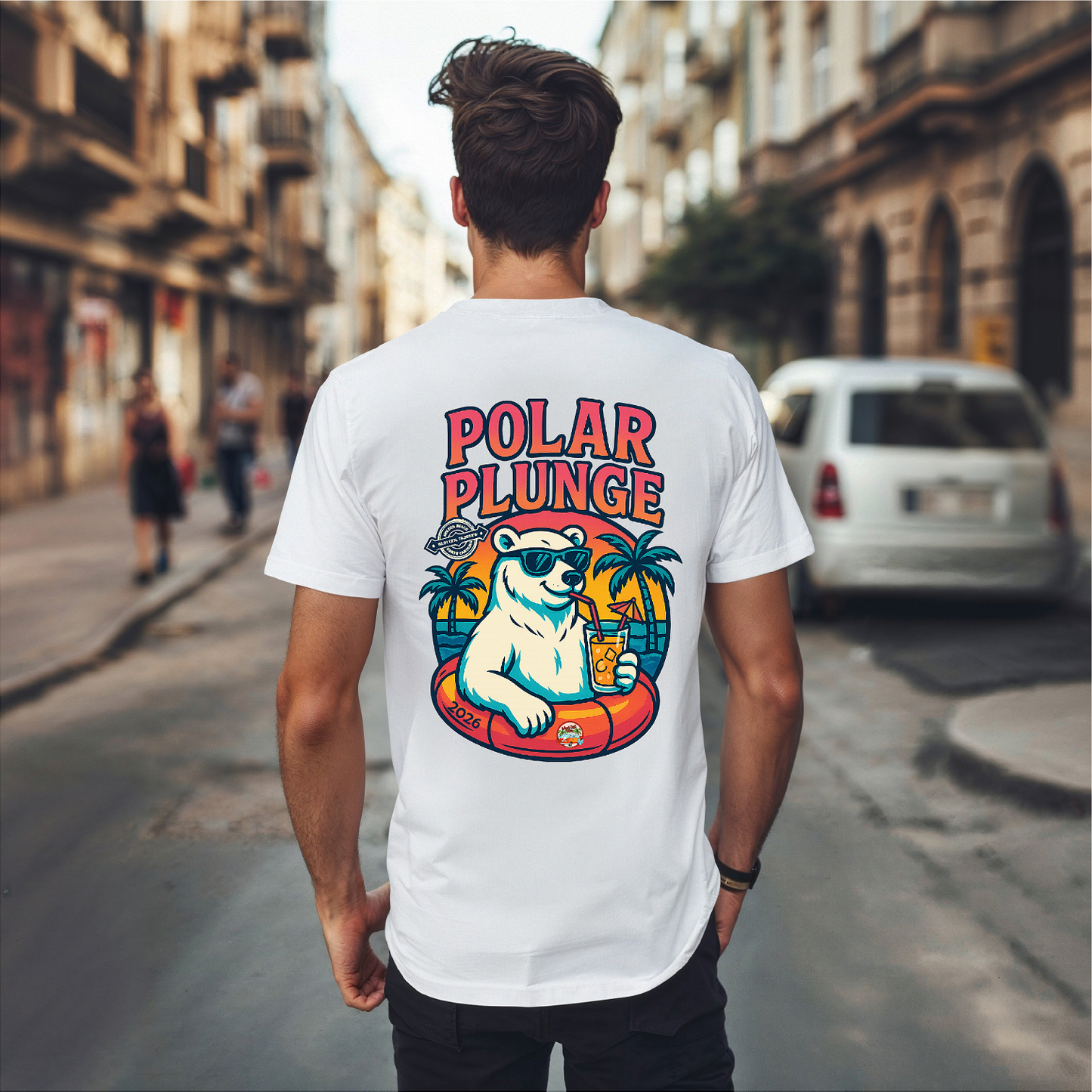 2026 Holden Beach Polar Plunge Short Sleeve Tee