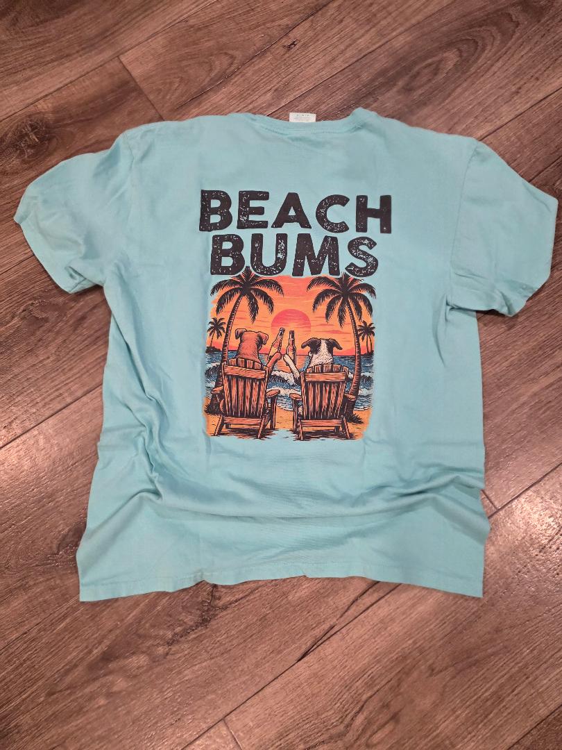 Coastal Pup Beach Bums Graphic Tee