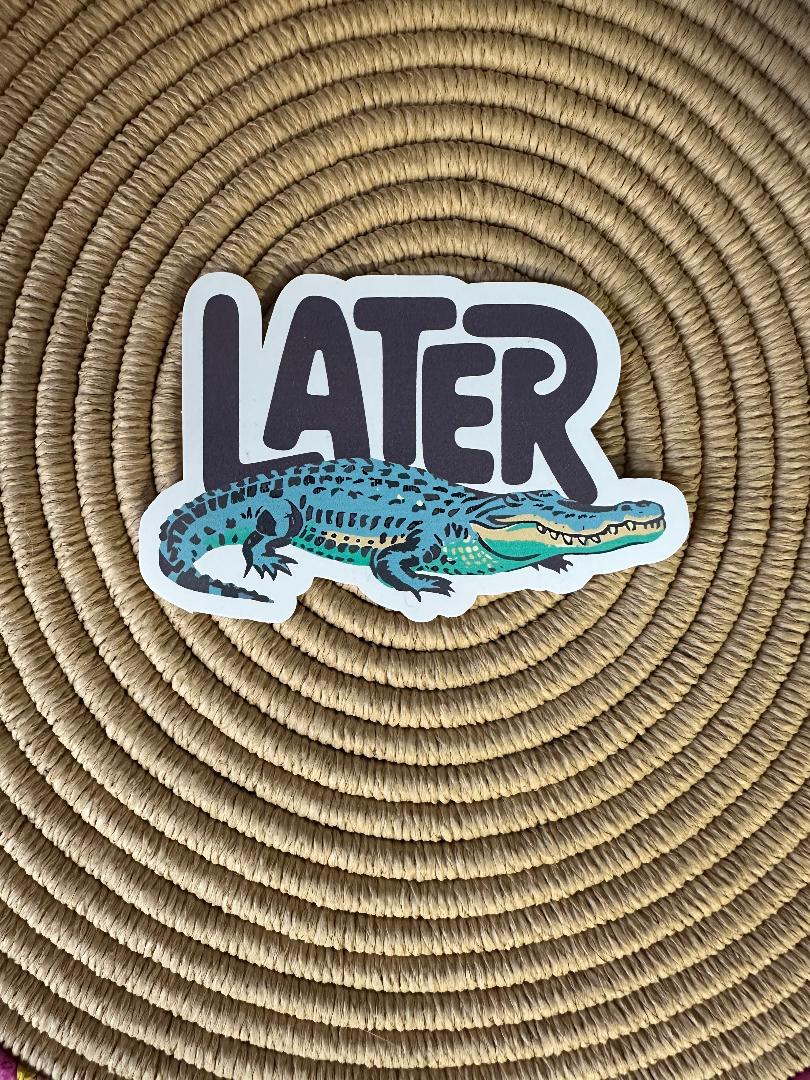 Later Gator sticker