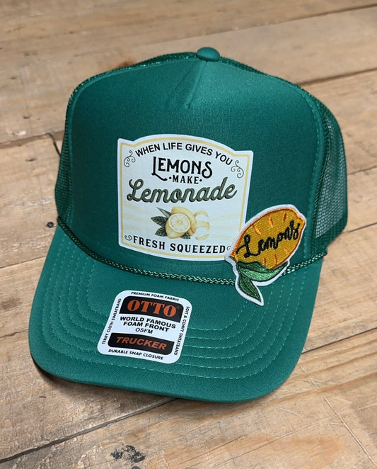 Lemonade Trucker Hat vs 1