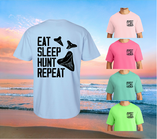 Eat Sleep Hunt Repeat Graphic Tee