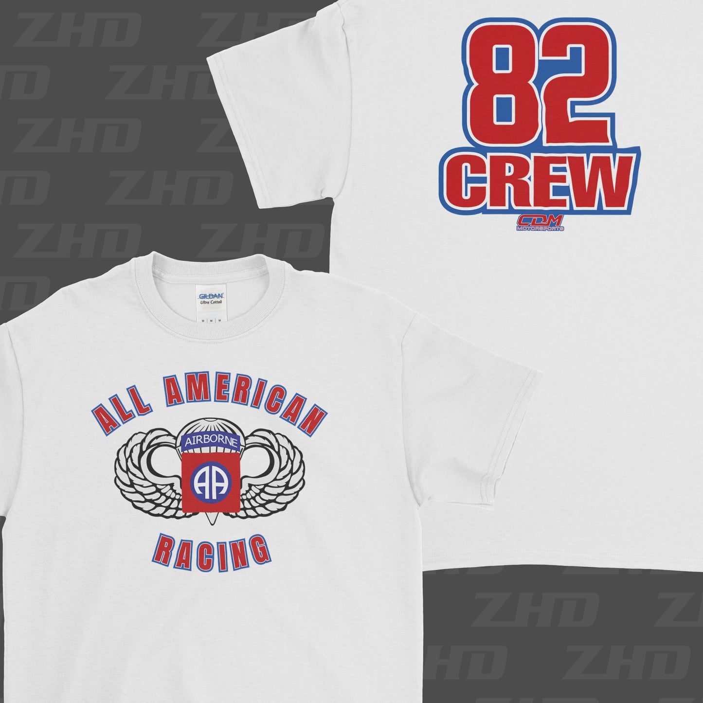 Tommy Roberson All American Racing 82 Crew Short Sleeve Tees