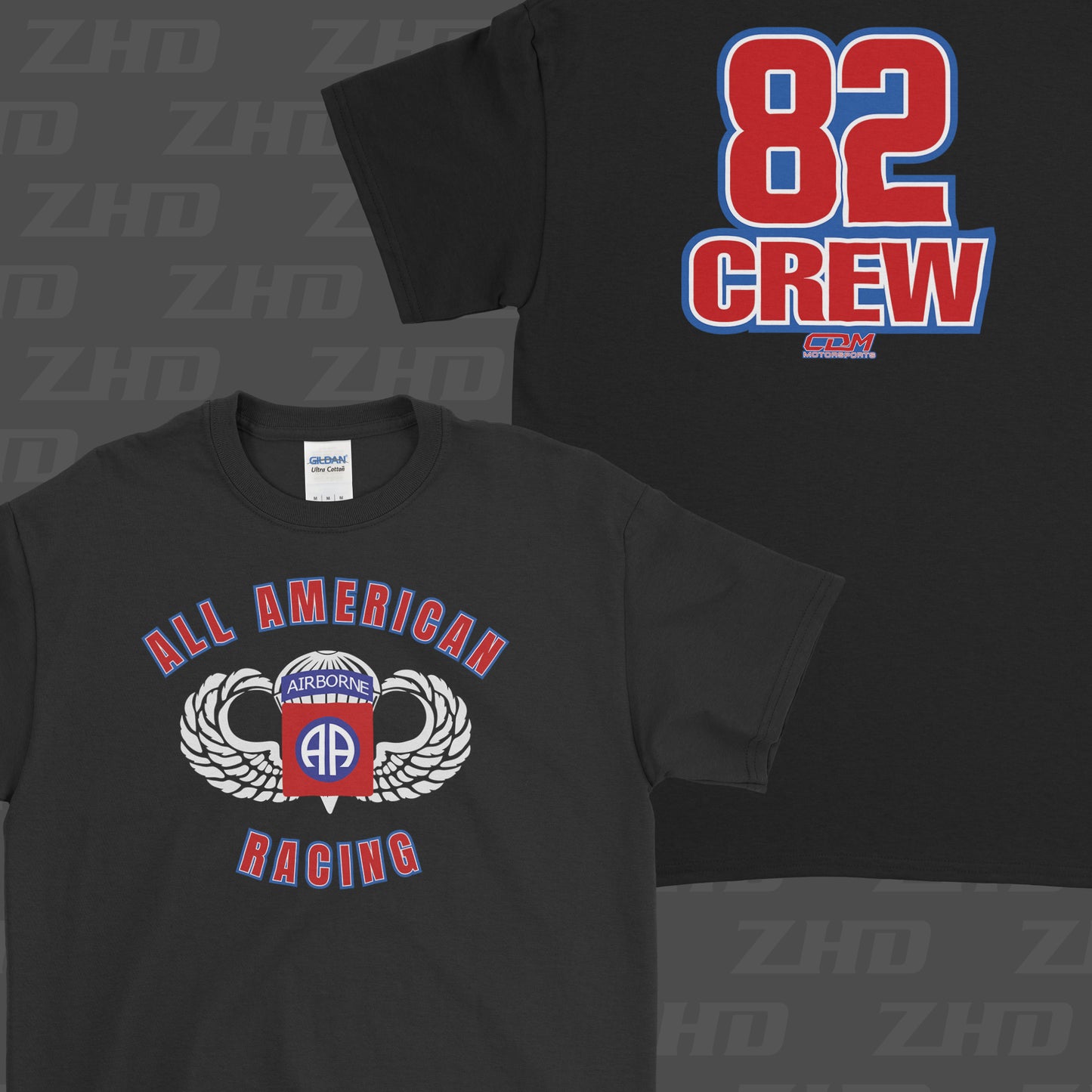 Tommy Roberson All American Racing 82 Crew Short Sleeve Tees