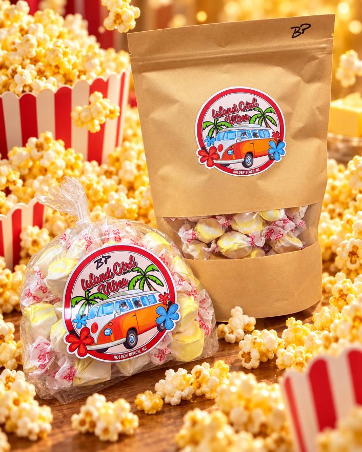 Island Girl Vibes Gourmet Taffy - 1/2 pound bag