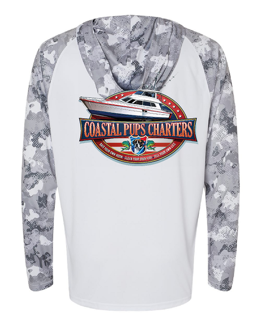 Coastal Pups Charters Paragon Hooded SPF Shirt