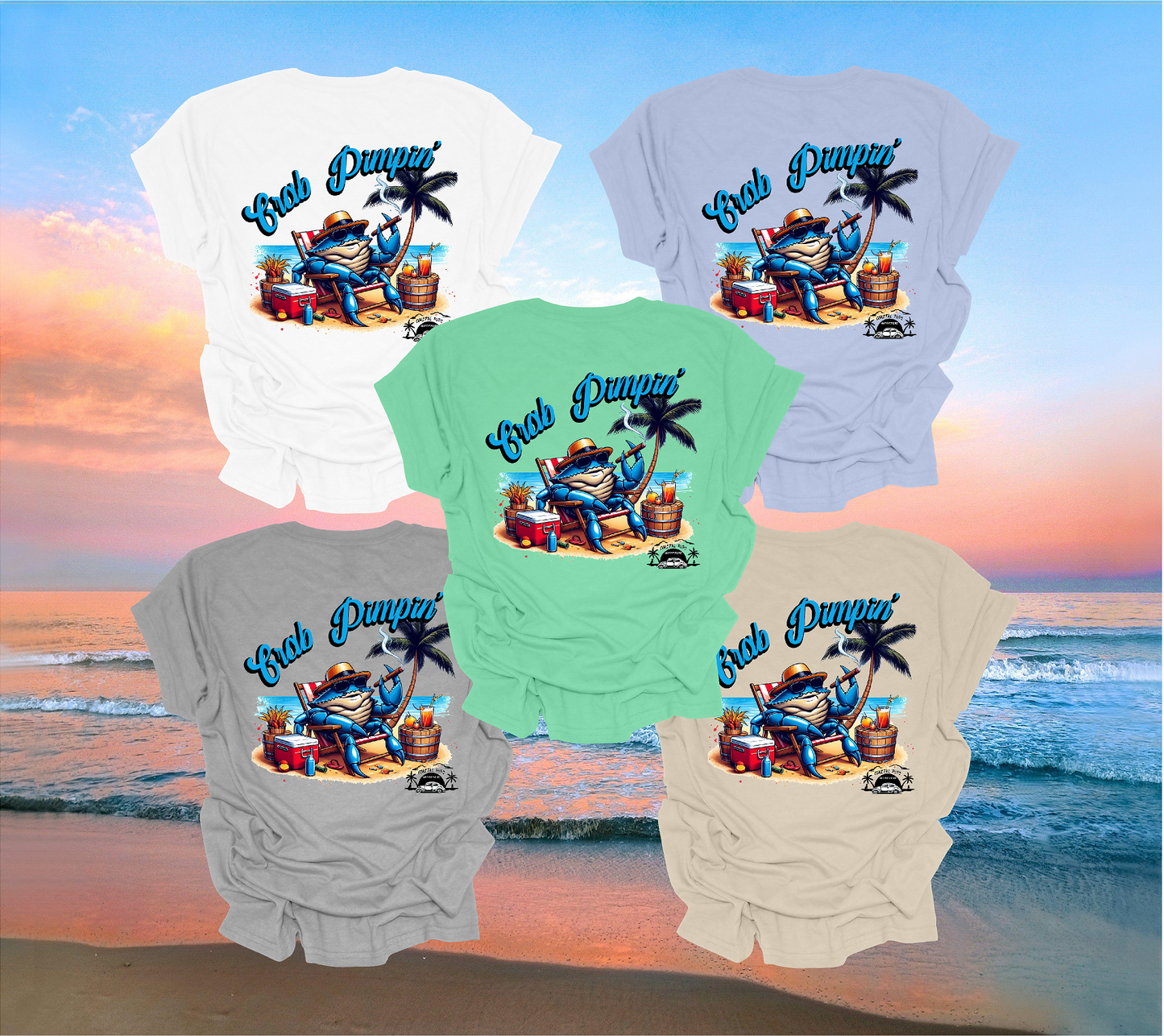 Crab Pippin' Graphic Tee
