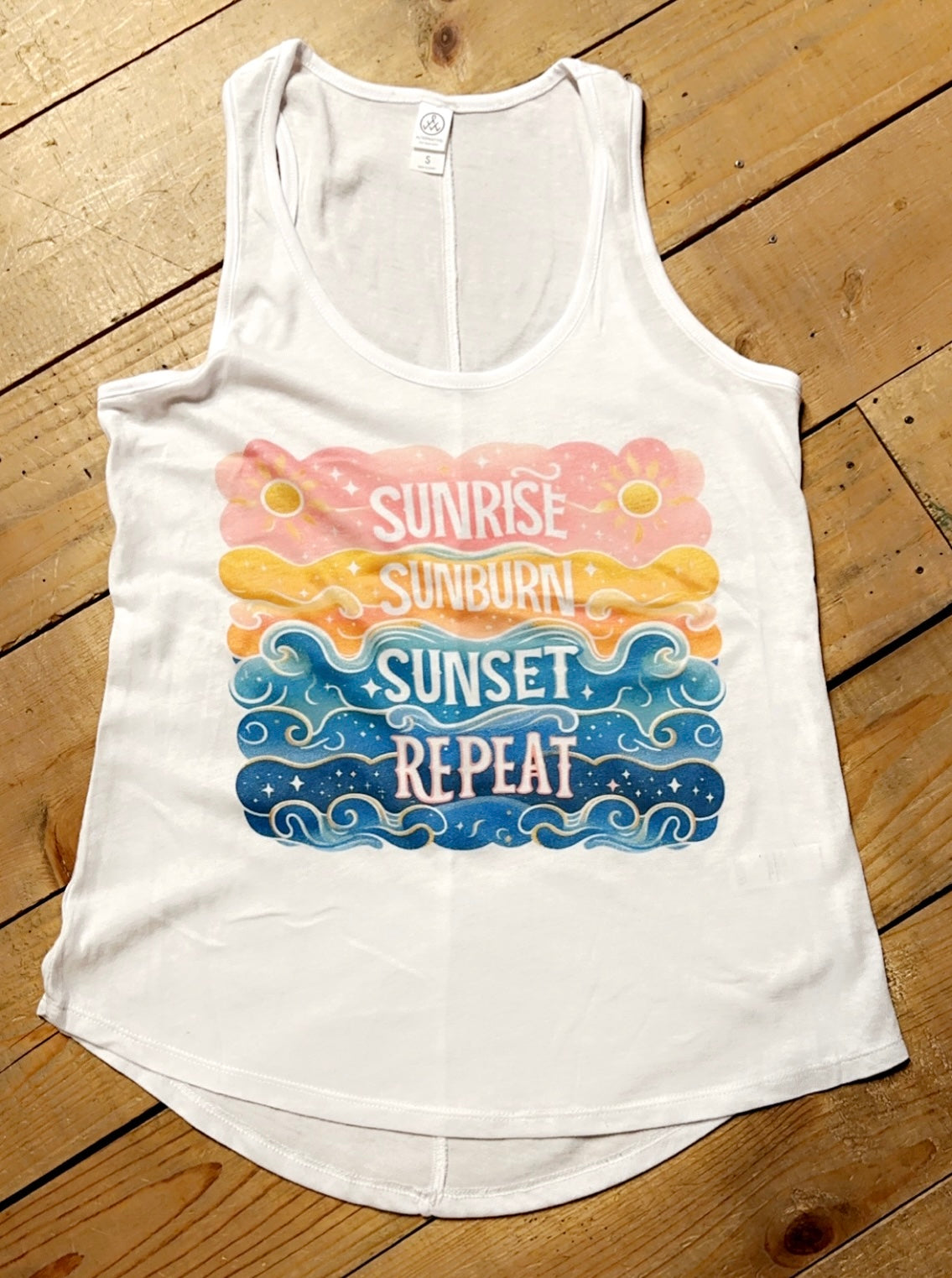 LAT Sunrise Sunburn Tank