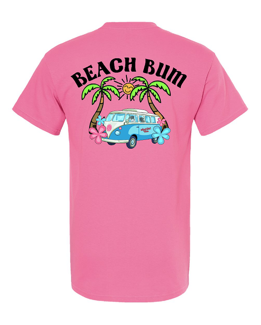 Beach Bum Pink SS Shirt