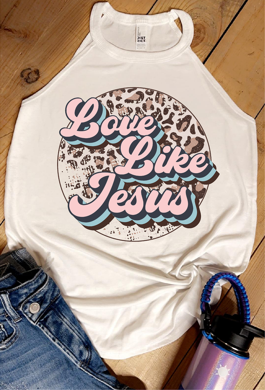 Love Like Jesus DTG Tank Top