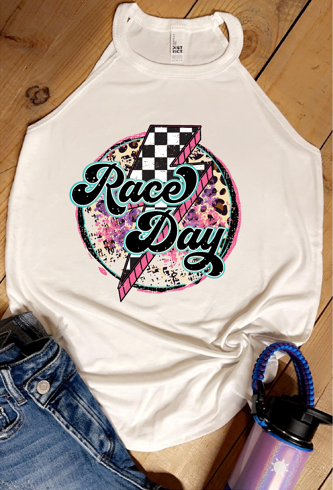 Race Day DTG Tank Top