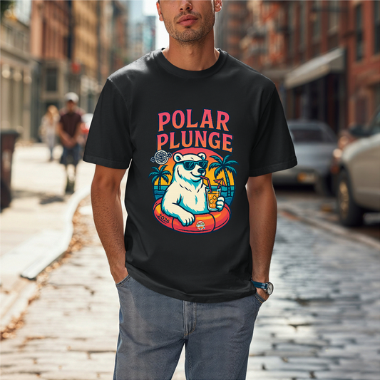 2026 Holden Beach Polar Plunge Short Sleeve Tee/Front