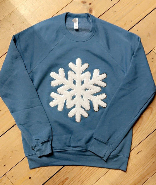 Snowflake Crewneck Sweatshirt