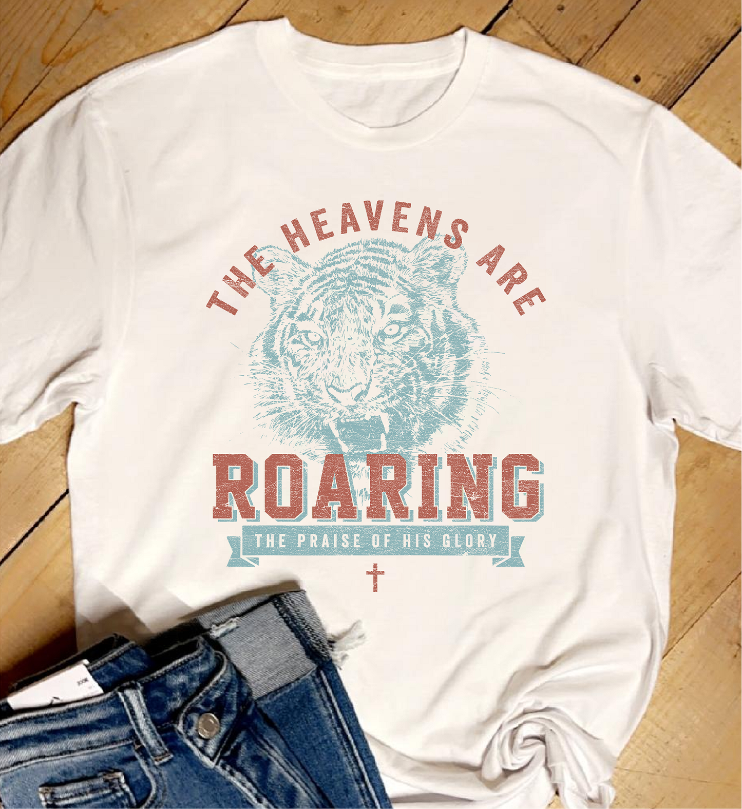 The Heavens Are Roaring! DTG Graphic Tee