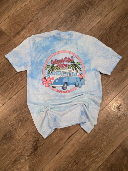 Island Girl Vibes Retro Tee
